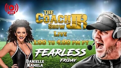 WWE & AEW Wrestler Danielle Kamela joins The Coach JB Show on this Fearless Friday & Football Friday