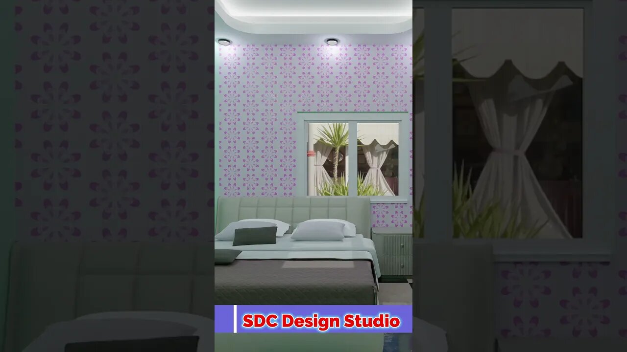 #039 Modern bedroom interior design 👌#viral #shorts #interiordesign