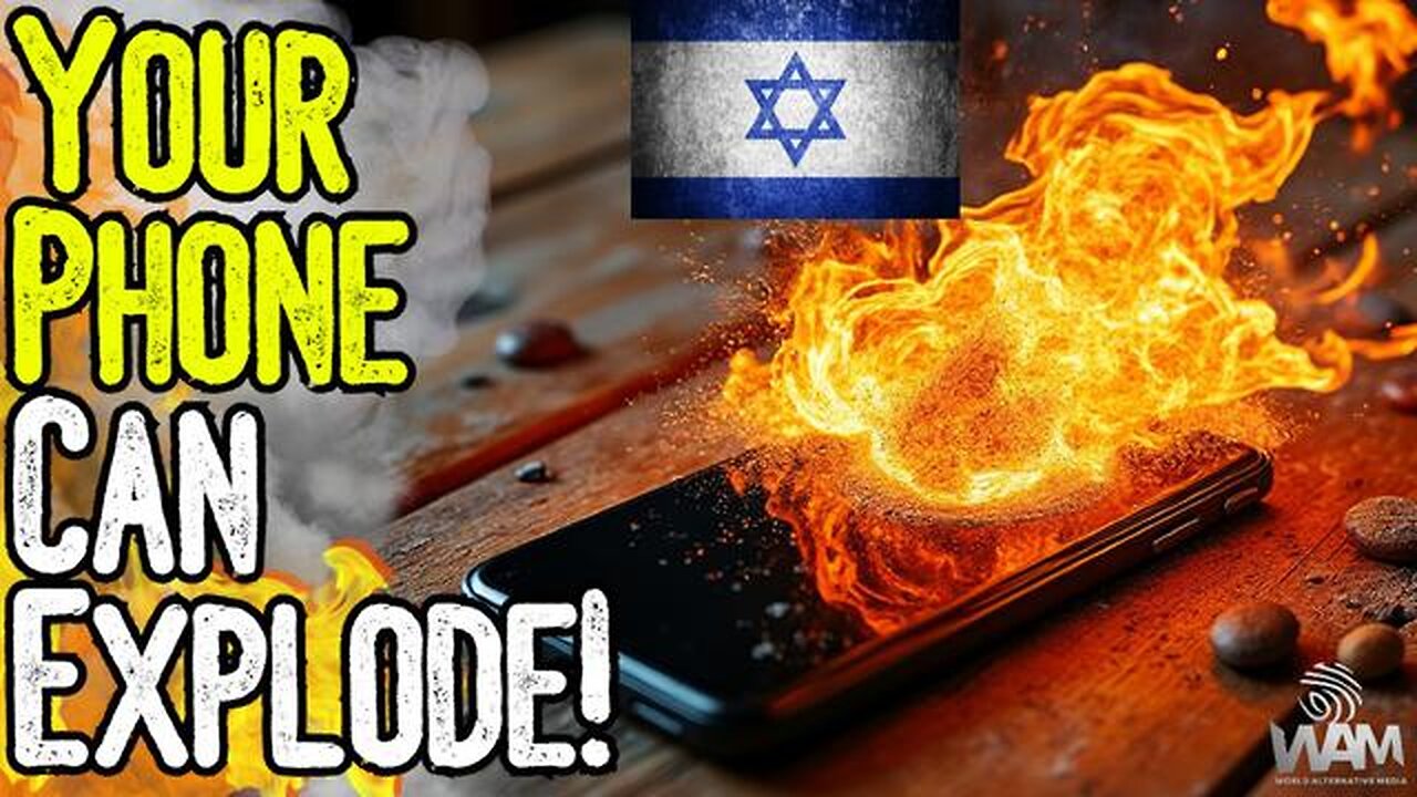 YOUR PHONE CAN EXPLODE! - As Pagers & Phones Explode In Lebanon, Your Phone Is Equipped To Explode!