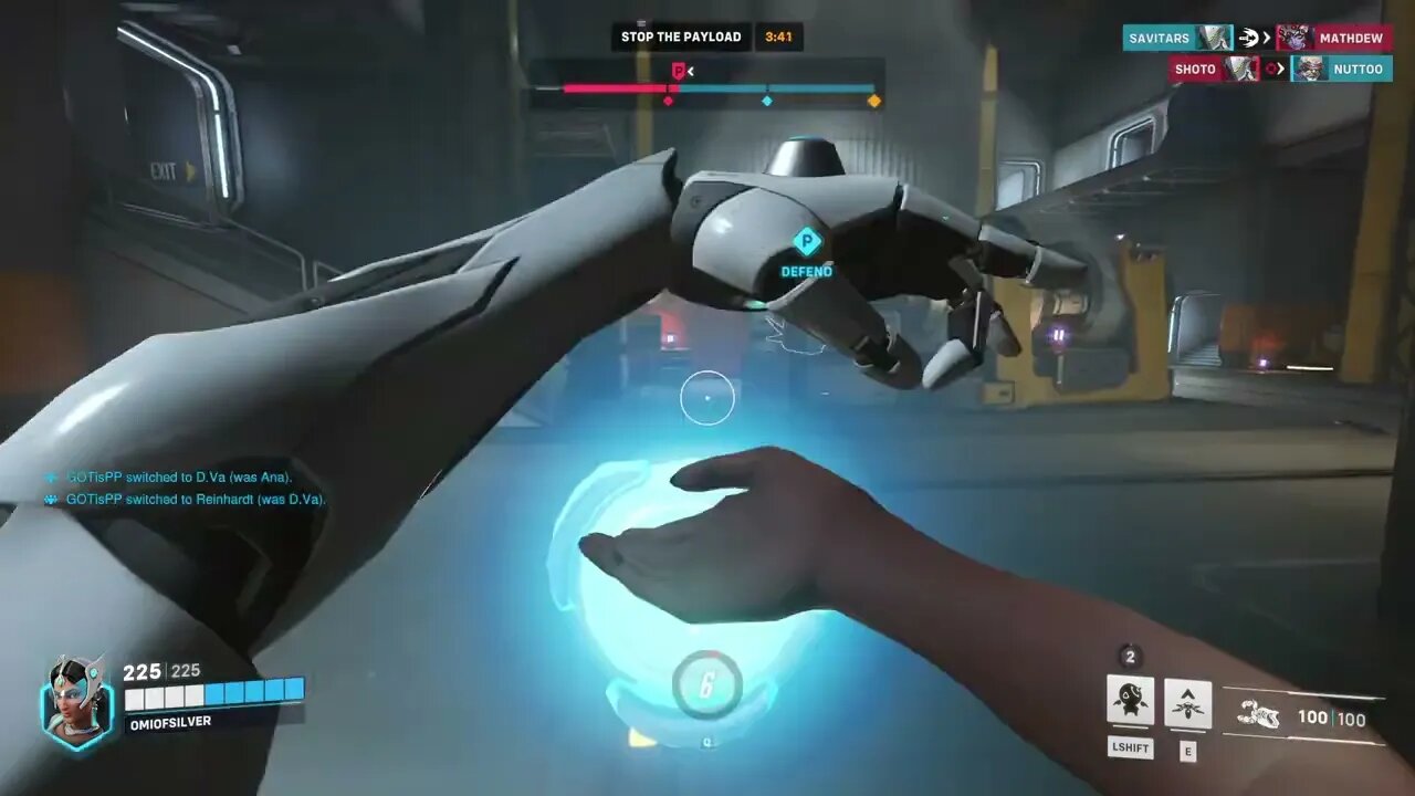 Overwatch 2 trying Symmetra