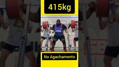 Agachamento de 415kg de Ray Willams