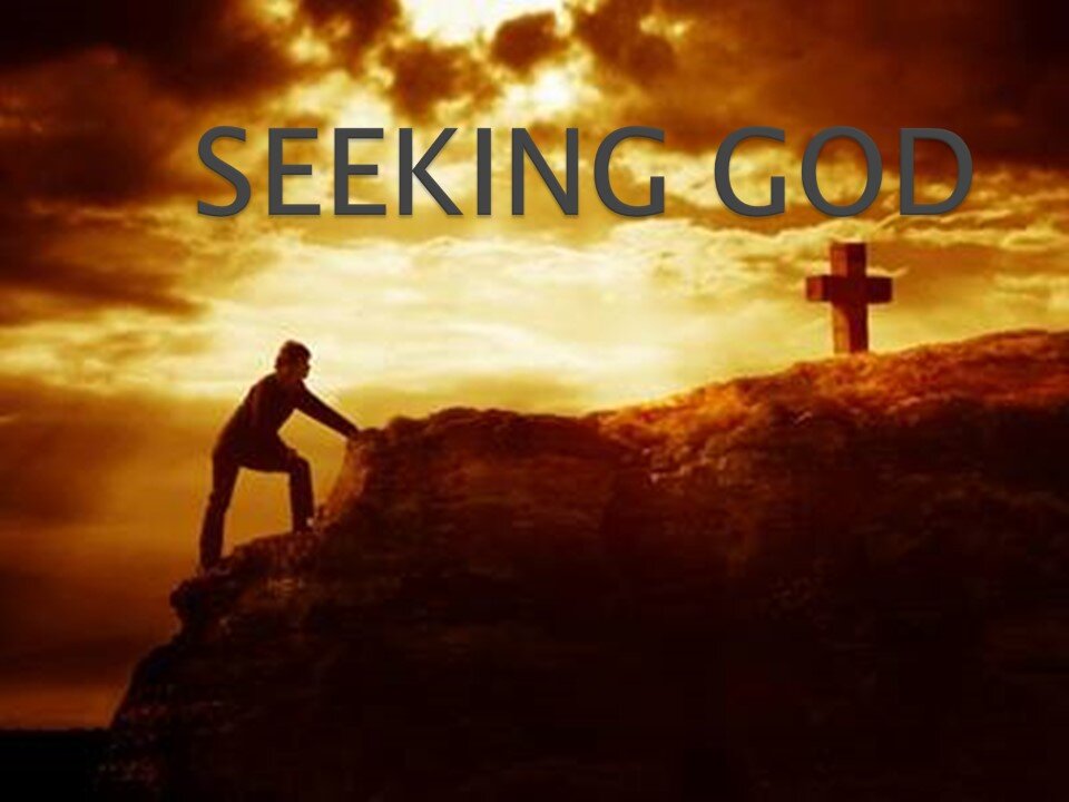 Pastor Ric 'Seeking the God who sought me'