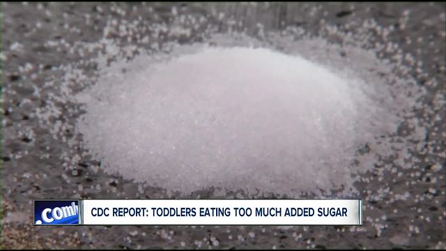 Toddlers in United States are eating too much added sugar, CDC study shows