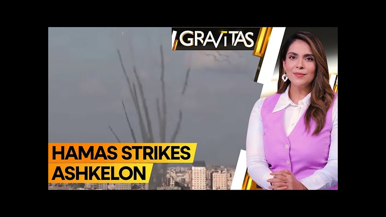 Gravitas| Israel-Palestine war: Hamas fires barrage of rockets on Ashkelon