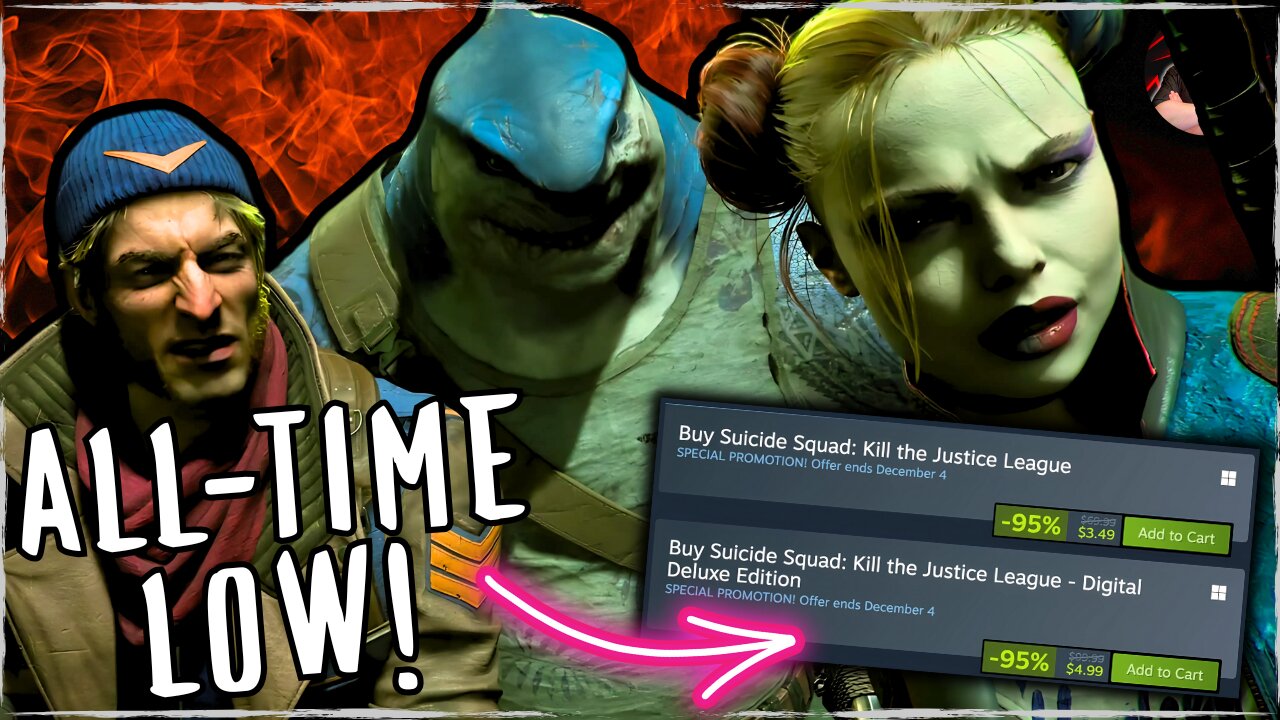 Suicide Squad Kill The Justice League Hits a New LOW! 95% Off BLOW OUT