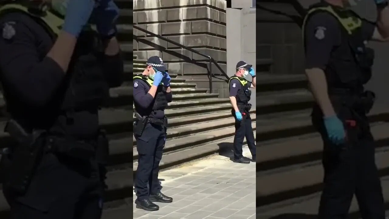 VicPol why are you defending them?