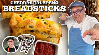 Cheddar Jalapeño Breadsticks | Blackstone Griddles