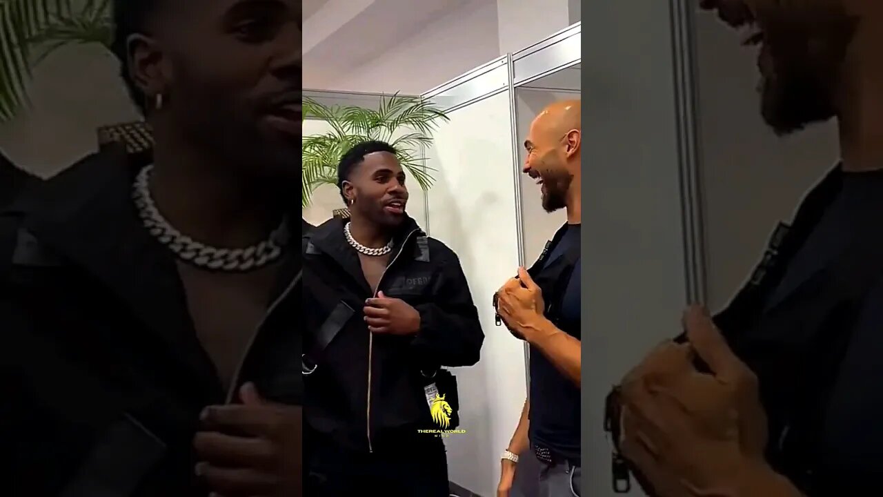 Andrew tate meets Jason Derulo!🤯