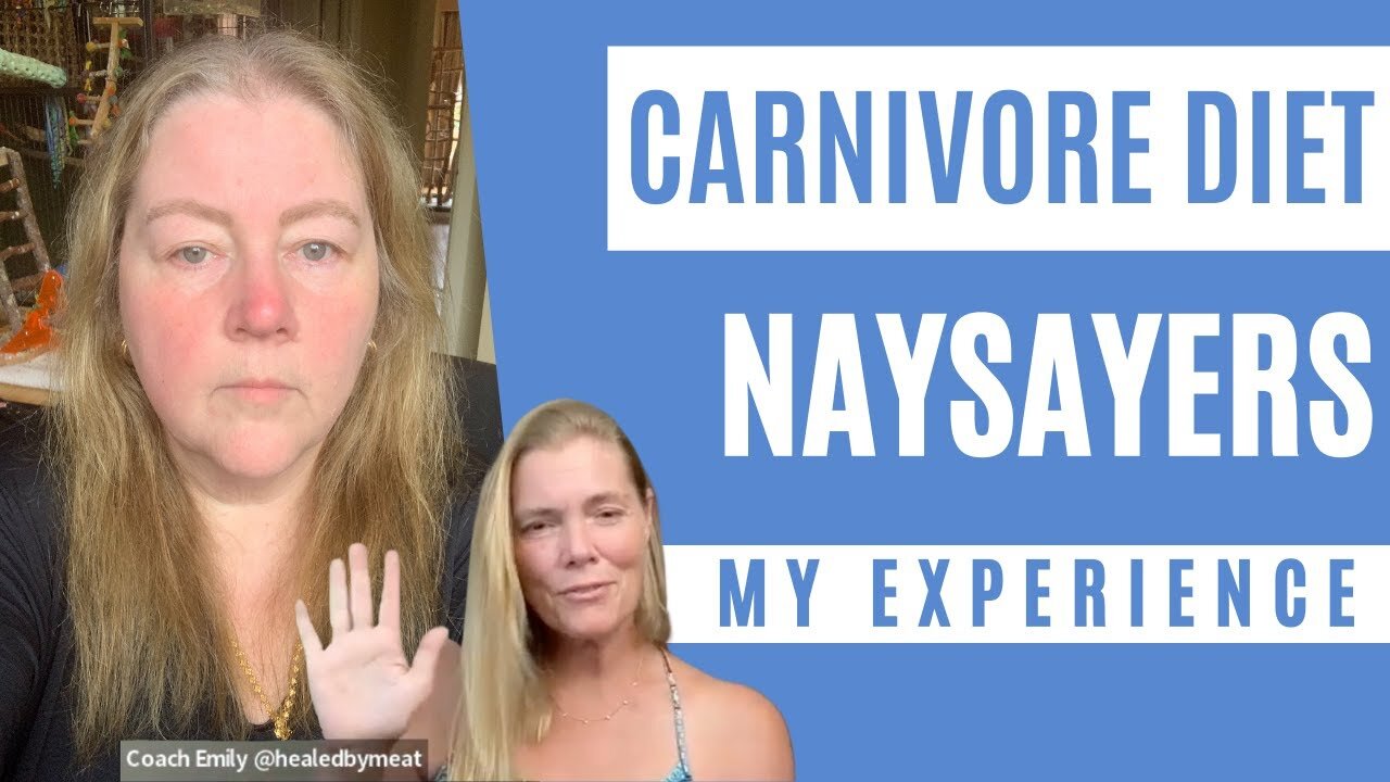 Carnivore Diet Naysayers - My Experience :(