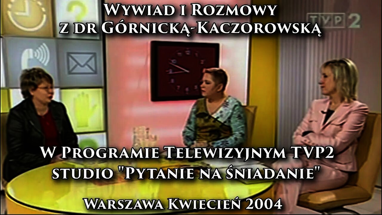 MEDYCYNA NIEKONWECJONALNA - HOMEOPATIA I IRYDOLOGIA, LECZENIE I DIAGNOZOWANIE CHORÓB/ 2004 ©TV IMAGO