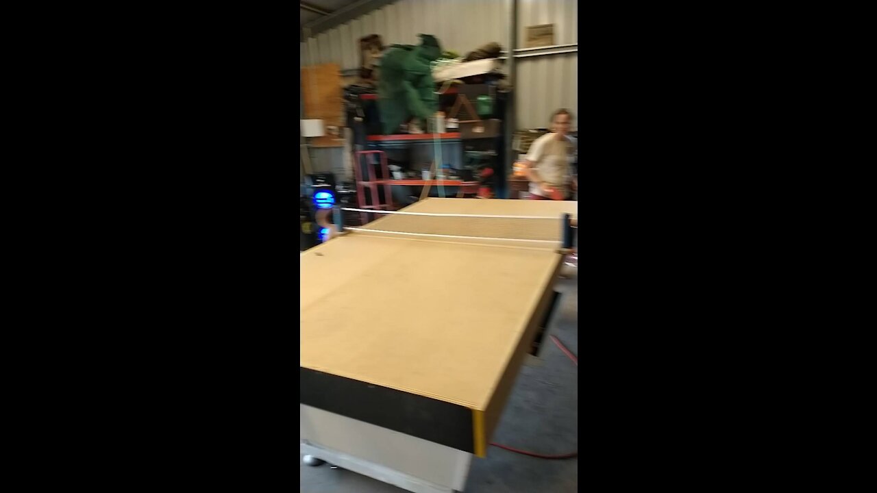 Homemade pingpong