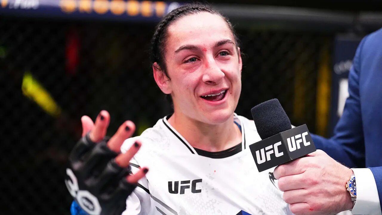 Emily Ducote Octagon Interview | UFC Vegas 81