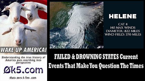 FAILED & DROWNING STATES Current Events That Make You Question The Times