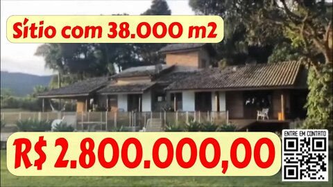 Sítio com 38.000 m2 à venda em Joanópolis/SP