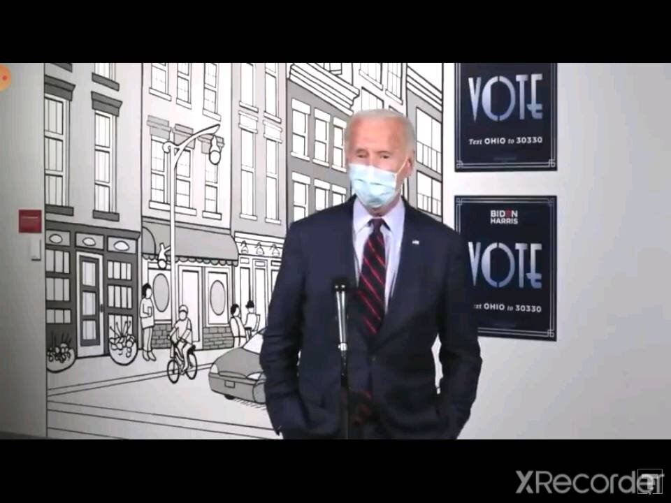 JOE SAYS YOU SHOULDNT VOTE FOR HIM!