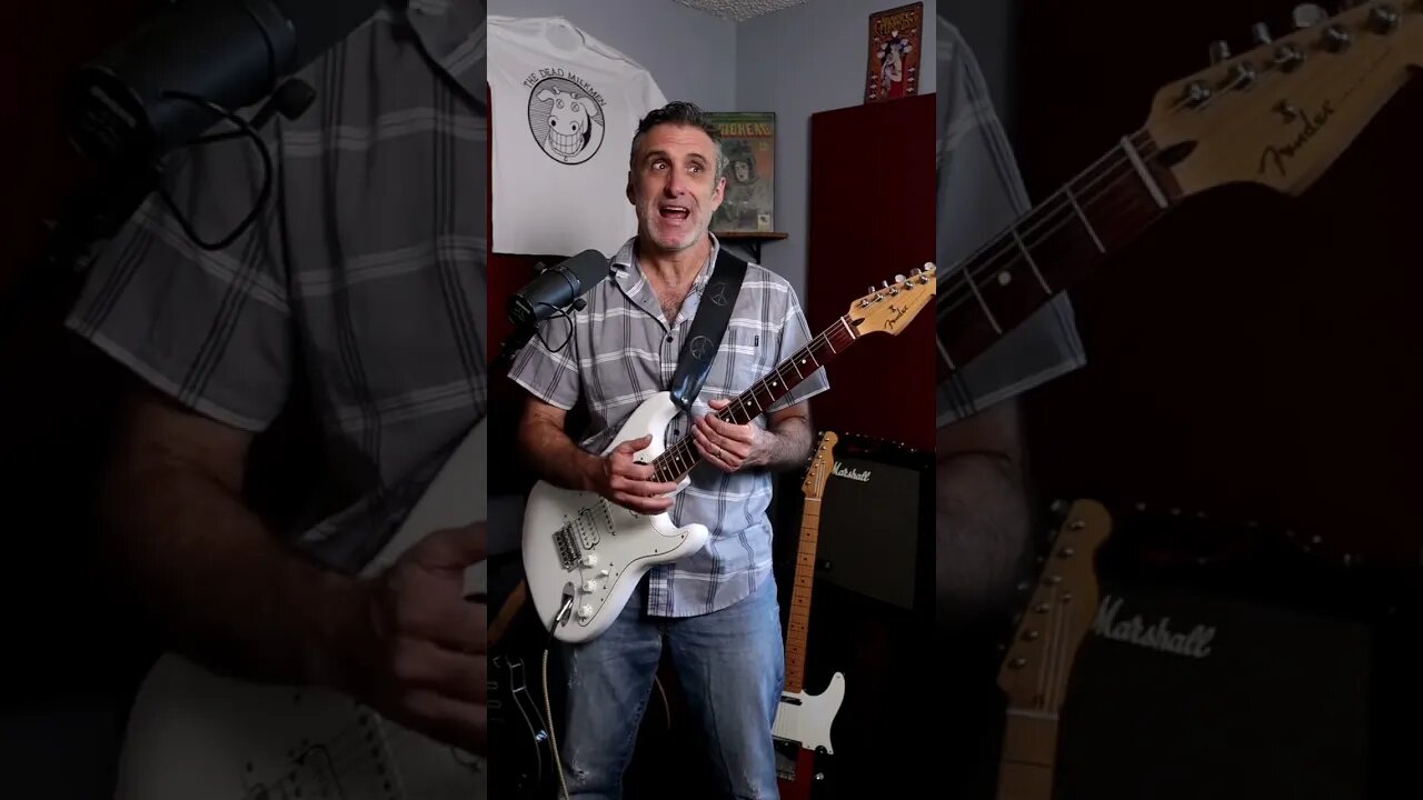 Free Ride by Edgar Winter is the top 50 all time guitar riff you have to learn! #shorts