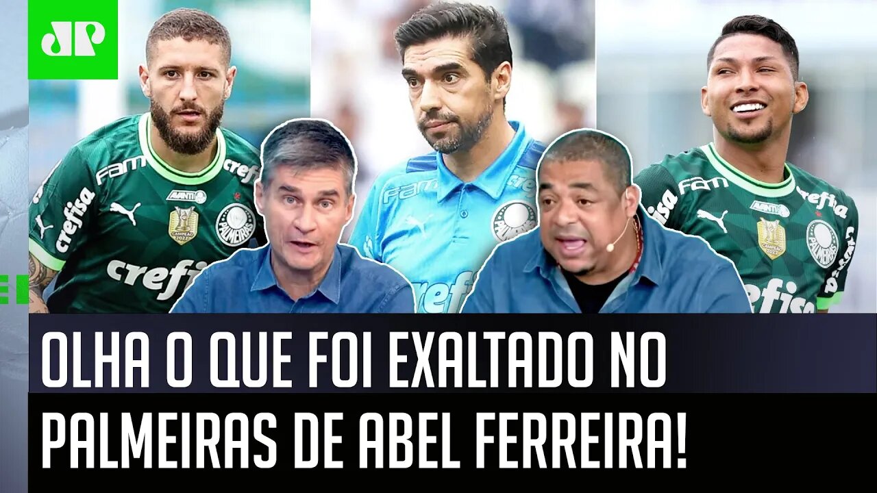 "Gente, SABE o que MAIS IMPRESSIONA no Palmeiras? É que o Abel Ferreira..." OLHA o que foi EXALTADO!