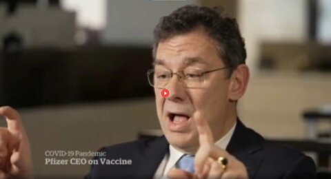 PFIZER CEO ALBERT BOURLA CALLS PEOPLE WHO SPREAD "VACCINE" MISINFORMATION - CRIMINALS