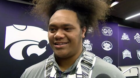 Kansas State Football | Uso Seumalo Interview | September 13, 2022