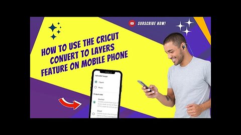 How to Use the Cricut Convert to Layers Feature Available on Mobile Phone