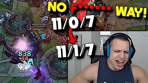 Tyler1 Lost His Perfect KDA to a BUG
