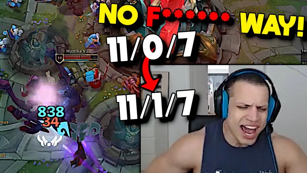 Tyler1 Lost His Perfect KDA to a BUG