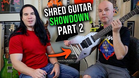 SHRED GUITAR SHOWDOWN - ROUND TWO: The MAB ROCKET GUITAR (Feat. Richard James)