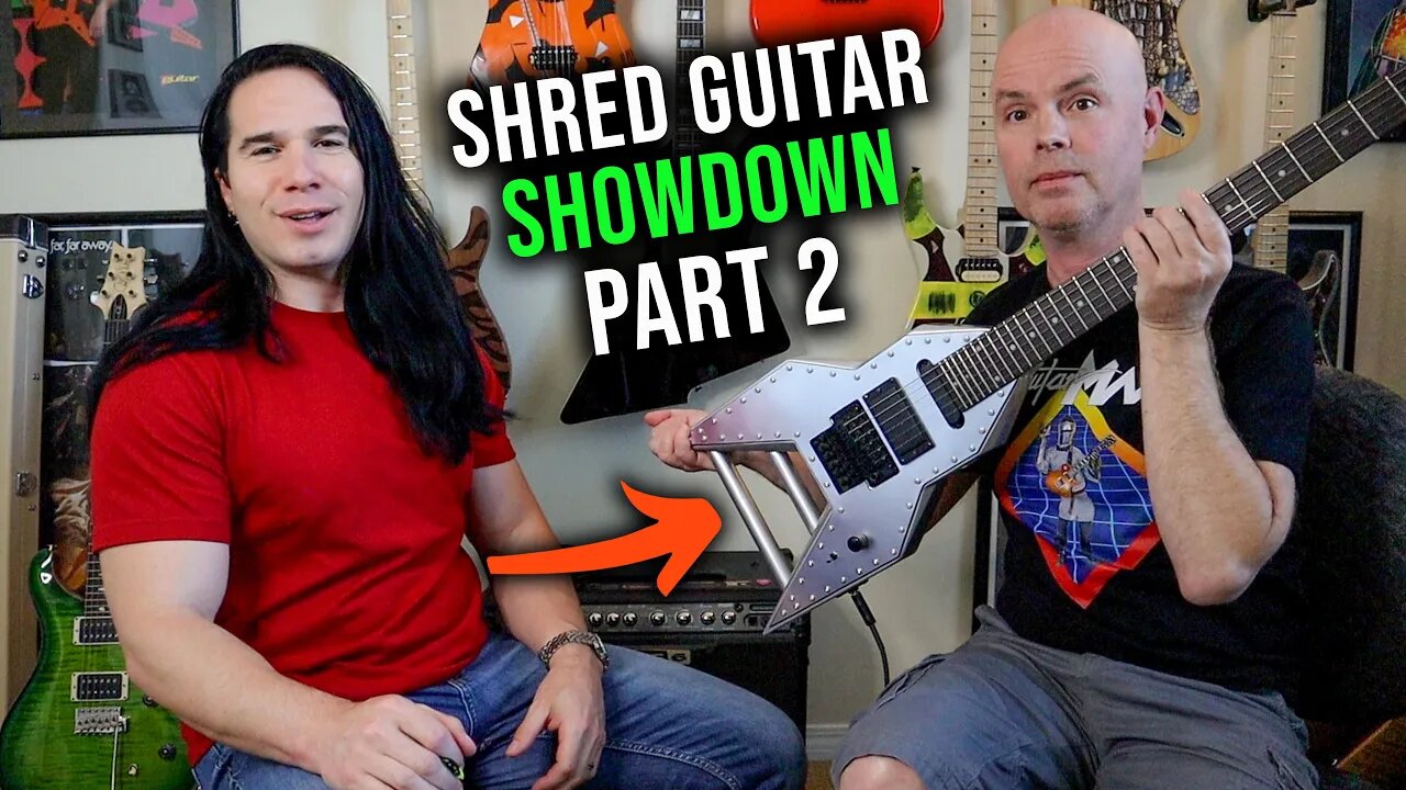 SHRED GUITAR SHOWDOWN - ROUND TWO: The MAB ROCKET GUITAR (Feat. Richard James)
