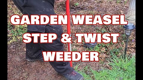 Garden Weasel Step and Twist Hand Weeder, Nice Design