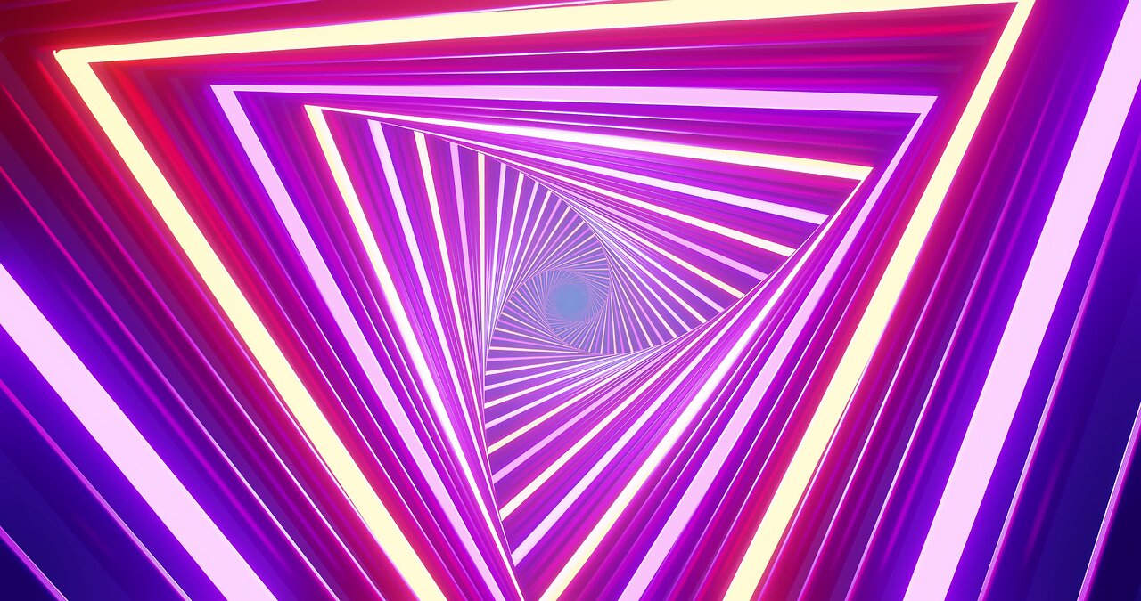 👍 screensaver apple tv 4k (VJLOOP NEON tunnel 4k )