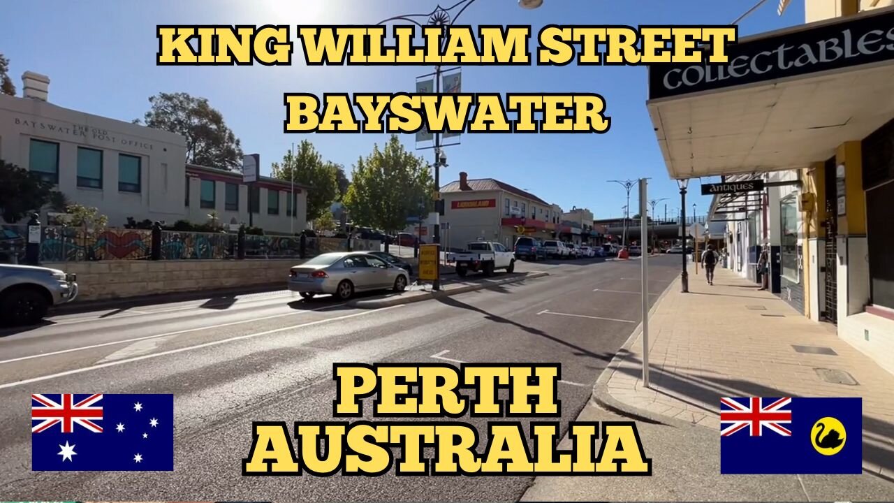 Exploring Perth Australia: A Walking Tour of King William Street Bayswater