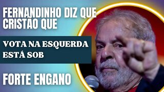 Fernandinho diz que cristão que vota na esquerda está debaixo de um forte engano