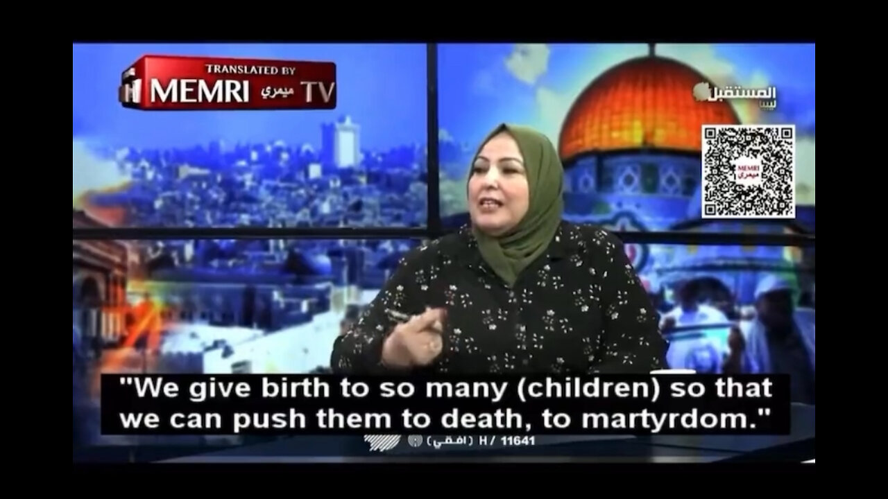 We give birth to so many (children) so that we can push them to death, to martyrdom.