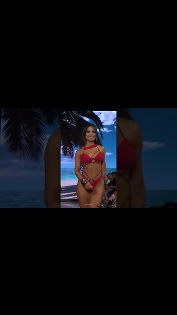 OMG Swimwear red bikini #shorts #bikinimodel #bikinifashion