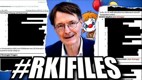 " DIE ROLLE DES RKI : HANDLANGER DER POLITIK ! - DAMALS WIE HEUTE ? " - Clownswelt