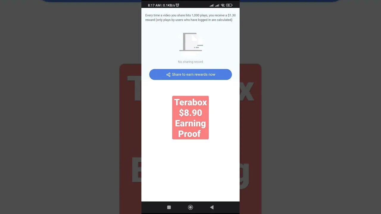 Terabox earning update #earningplatform #passiveincome #shorts #earningapps #terabox #ytshorts #how