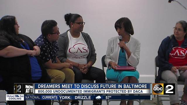 DACA dreamers meet to discuss future in Baltimore