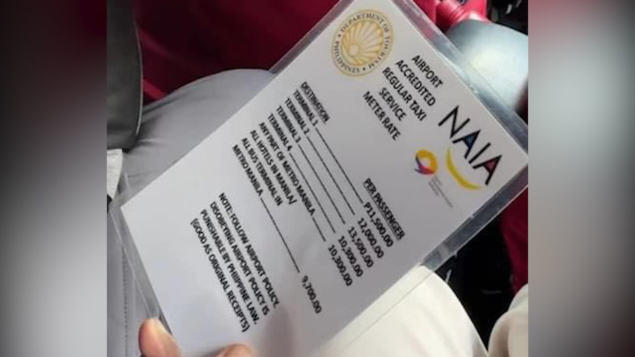 Overcharging ng taxi sa NAIA, dapat paimbestigahan