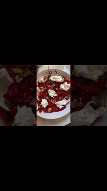 PEPPERS AND BURRATA 💥🔥 you need this! #burrata #appetizer #keto #lowcarb #Shorts