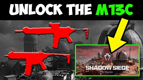 DMZ | SHADOW SIEGE | M13C UNLOCK GAMEPLAY