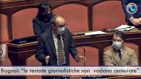 Bagnai: “le testate giornalistiche non vadano censurate"