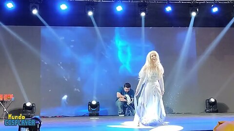 Apresentação Cosplay Individual Tradicional de Frozen no Sábado de Anime Friends 2023