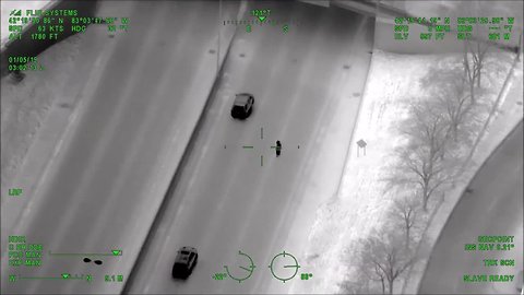 MSP troopers use night camera to locate, save man attempting suicide on Lodge Freeway