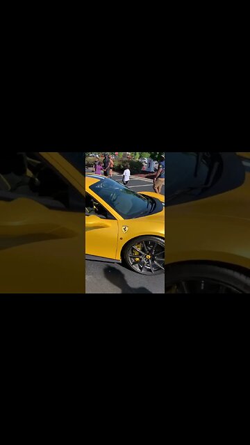 Ferrari from Cars and Coffee Morrisville