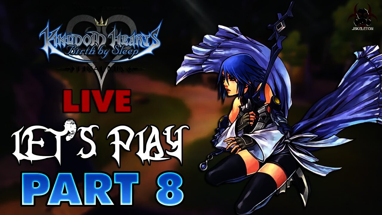 Kingdom Hearts Birth by Sleep Final Mix - LIVE Let's Play/Walkthrough Part 8 - Dwarf Woodlands