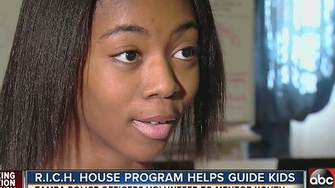 TPD'S R.I.C.H. House transforms at-risk student into mentor success