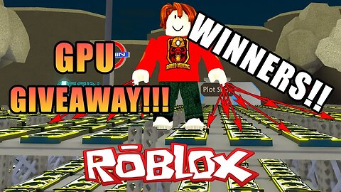 GPU Giveaway Winners!! | ROBLOX Bitcoin Miner BETA