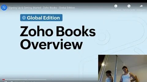 Zoho books : Tutorial Video