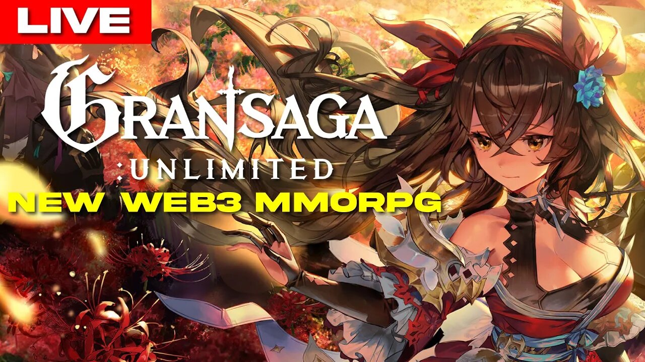 🔴GRAN SAGA NEW ANIME WEB3 MMORPG!