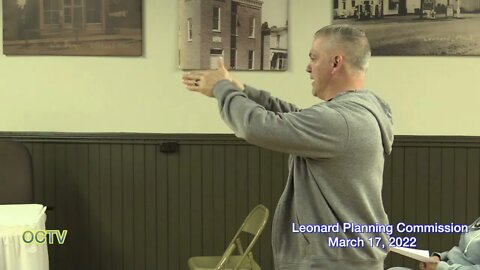 Leonard Planning Commission 3/17/22